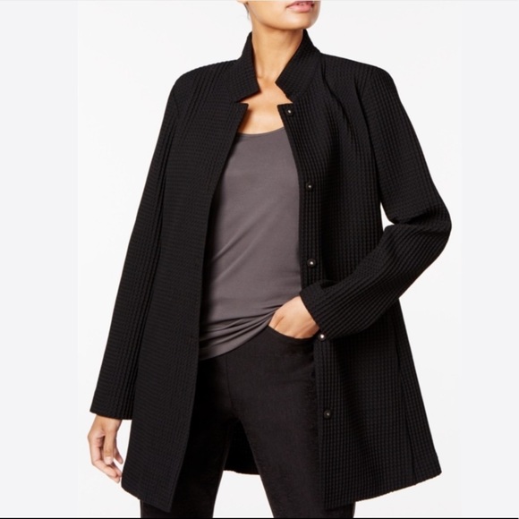 Coats | Eileen Fisher Waffle Jacket 